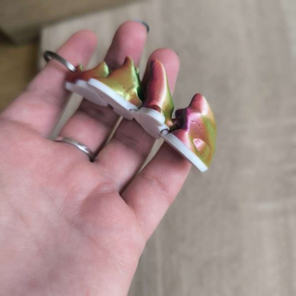 3D ключодържател Дракон