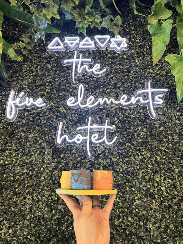 Сет от ароматни свещи „The five elements mini“ с включени пълнители