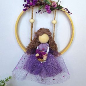 Кукла от макраме "Пролетна магия"