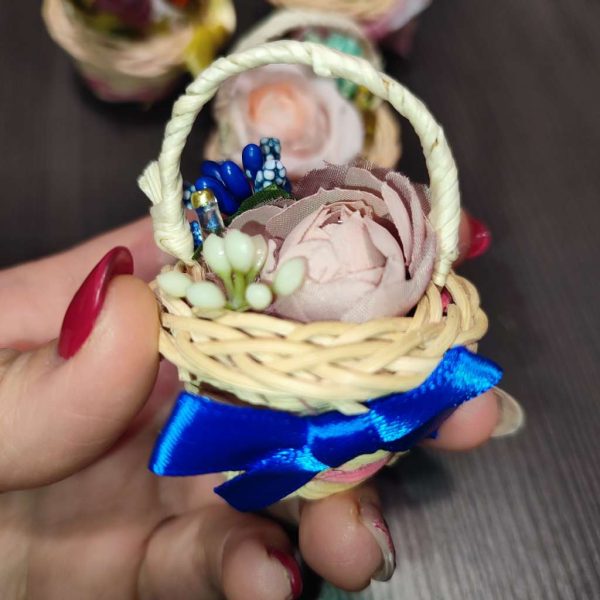 Мини цветни кошнички