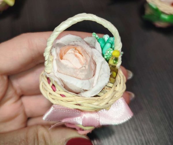 Мини цветни кошнички