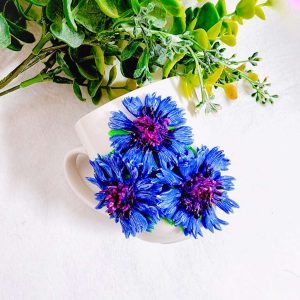 Чаша със Синчец, декорирана с полимерна глина