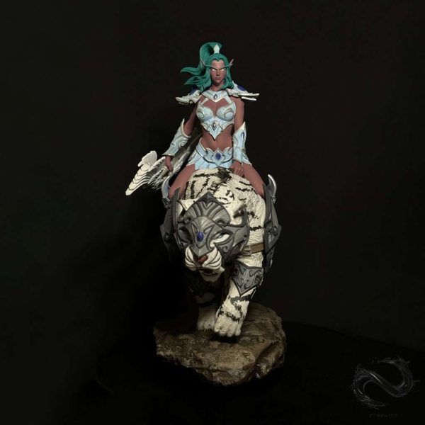 3D Фигура: Tyrande Whisperwind | World of Warcraft