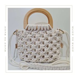 Дамска чанта Lunette, Ръчна изработка, Макраме чанта