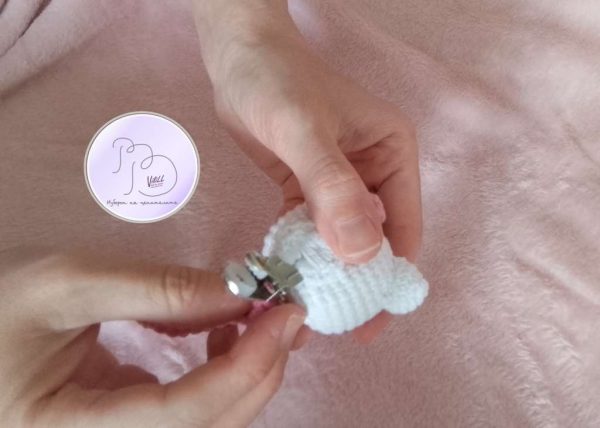 Щипка/клипс за залъгалка Hello Kitty