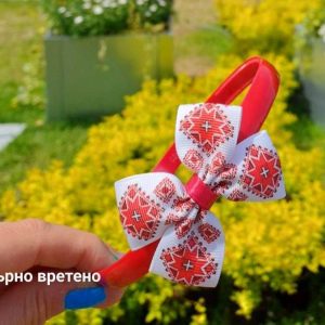 Ръчно правени аксесоари за коса „Шевица“ 6 вида