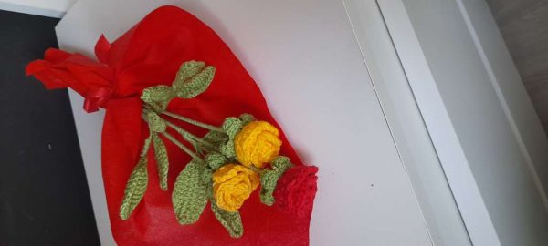 Букет от мини рози