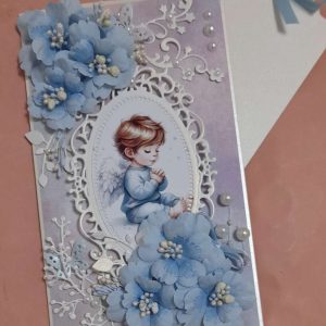 Луксозен плик за кръщене