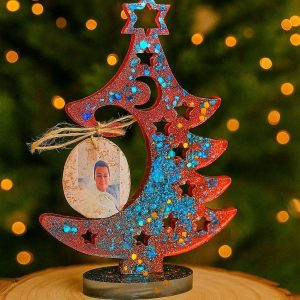 Играчка за елхата със снимка Играчка за елхата със снимка