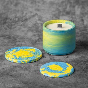 Ароматна свещ „Иглика“ с послание