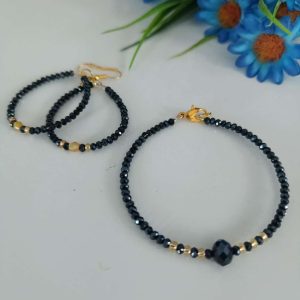 Комплект гривна и обеци