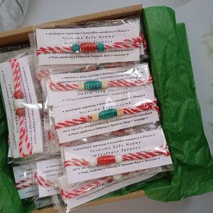 Промо 25 бр. Тийнейджърски цветни мартеници-гривни за ръка Промо 25 бр. Тийнейджърски цветни мартеници-гривни за ръка