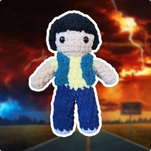 Майк (плетена играчка, вдъхновена от Stranger Things)