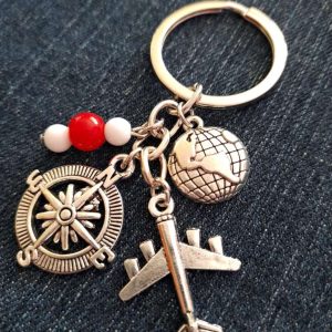 Мартеница-ключодържател за пилоти и стюардеси Самолет Пътешествие