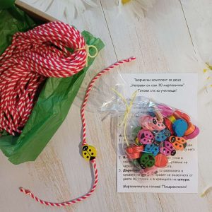 Творчески комплект "Калинка" за деца "Направи си сам мартенички" Творчески комплект "Калинка" за деца "Направи си сам мартенички"
