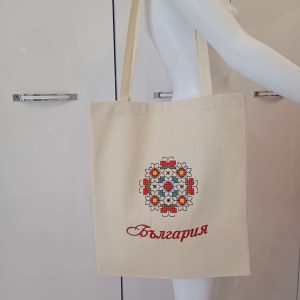 Памучна торба с шевица Памучна торба с шевица