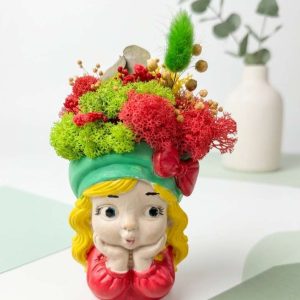 Кашпа"Цветно момиче" Кашпа"Цветно момиче"