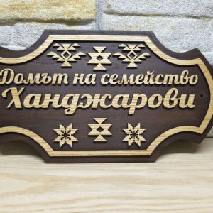 Персонализирана табела с име – идеалният декор за вашия дом