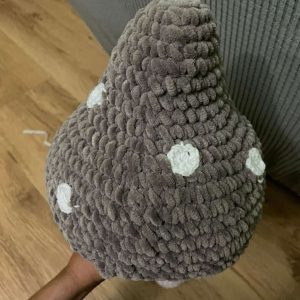 Ръчно плетена гъбка – оригинален подарък и декорация 🍄
