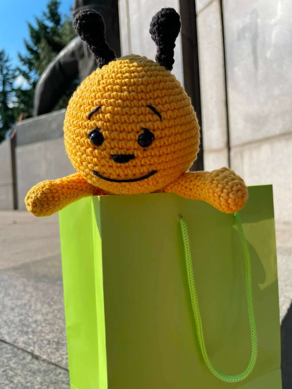 Ръчно плетена пчеличка – сладък подарък 🐝💛 Ръчно плетена пчеличка – сладък подарък 🐝💛