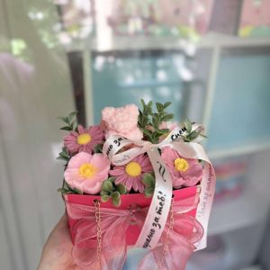 Аранжировка от свещи