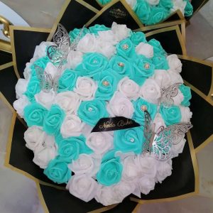 вечен букет от 61 рози