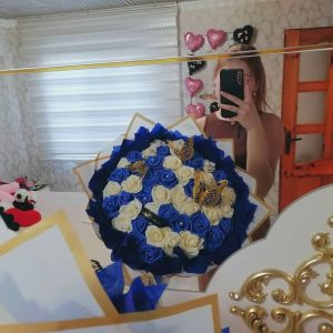 вечен букет от 51 рози