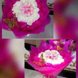 вечен букет от 12 рози