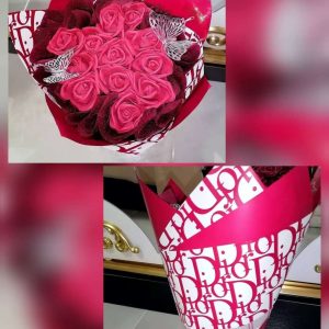 вечен букет от 12 рози