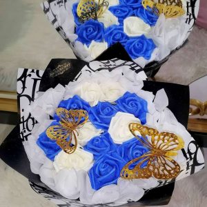 вечен букет от 12 рози