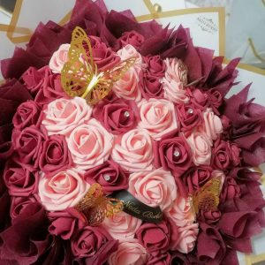 вечен букет от 51 рози