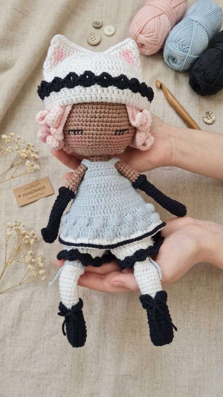 Ръчно плетени амигуруми кукли - Поспаланки Ръчно плетени амигуруми кукли - Поспаланки
