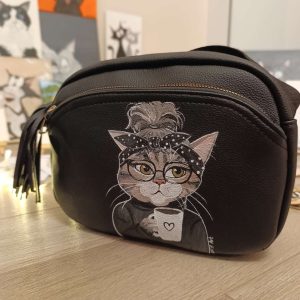 Ръчно рисувана дамска чанта